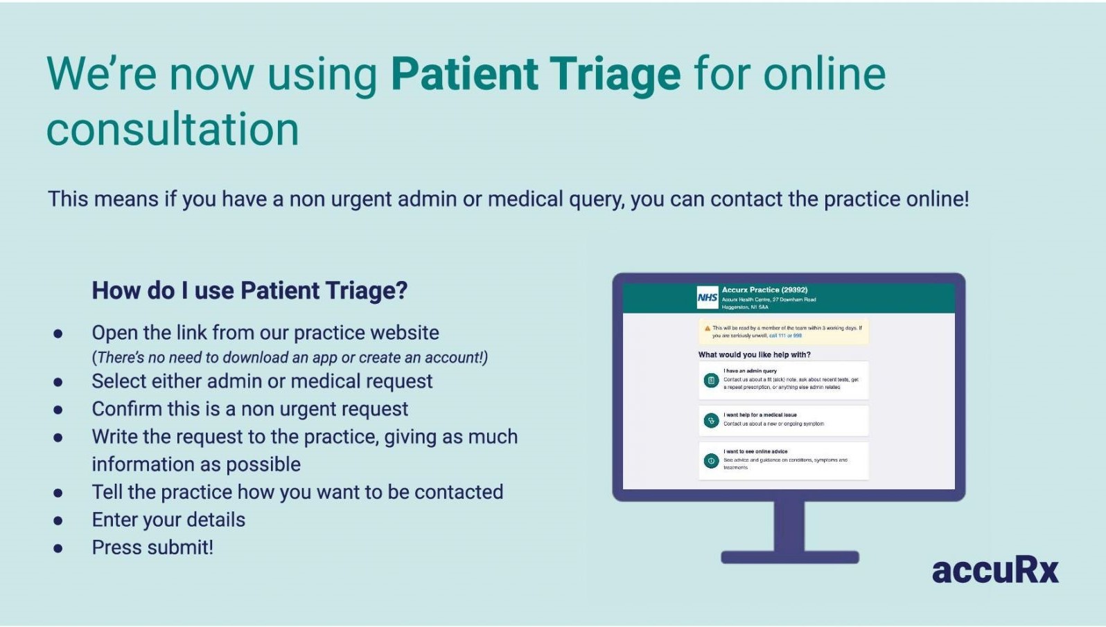 Accurx Patient Triage