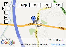 Google map - Barugh Green Branch Surgery